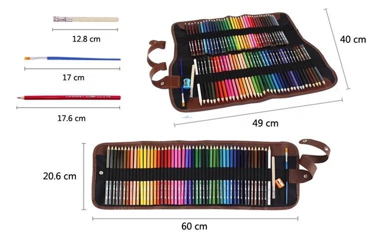 144PCS Color Pencil and Sketch Pencils Set for Drawing Art Tool Kit 72 Pcs  Watercolor Metallic