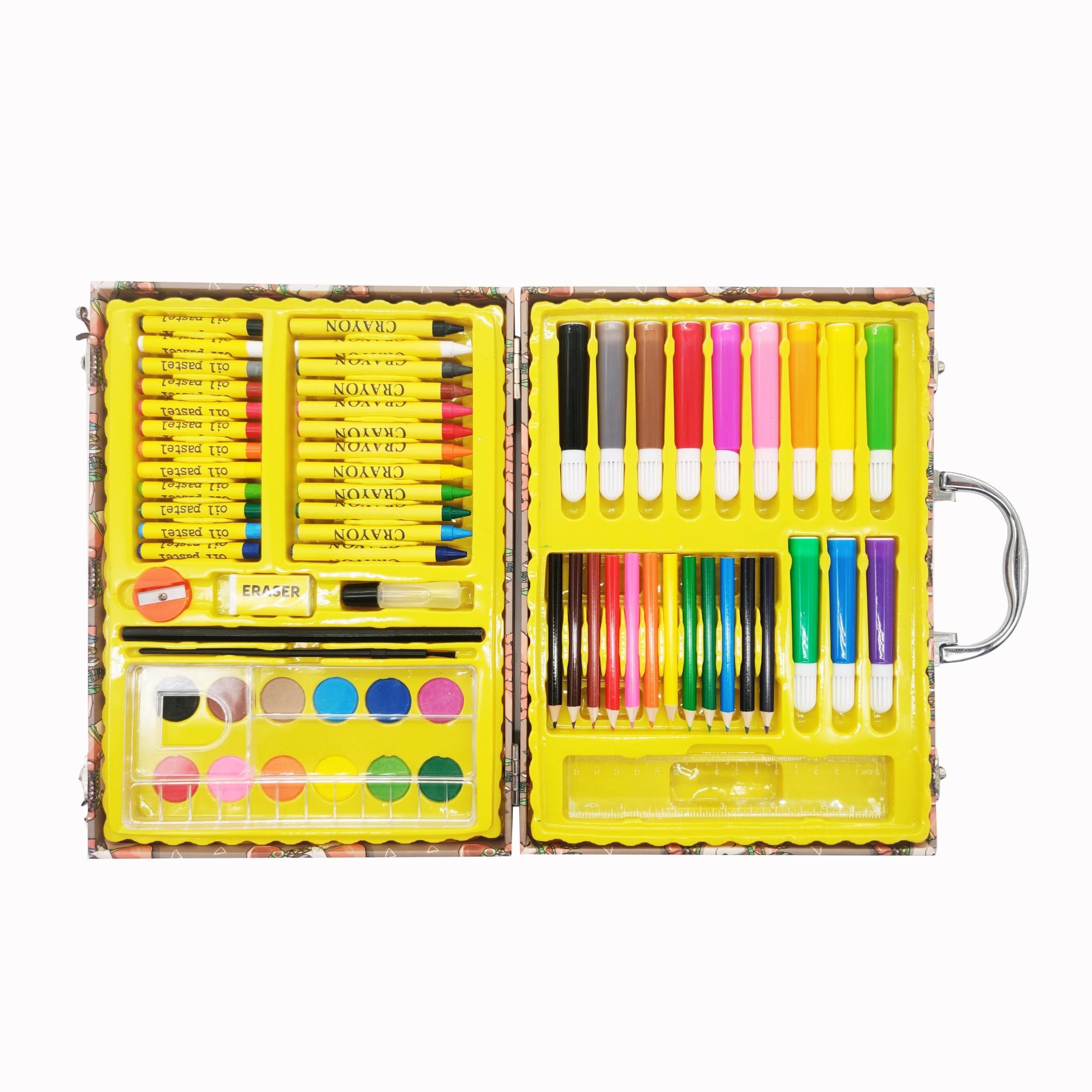 68 Pieces Children's Drawing Set Colorful Pencil Oil Painting Art Drawing Art Supplies Set Stationery Kit Gift For Kids