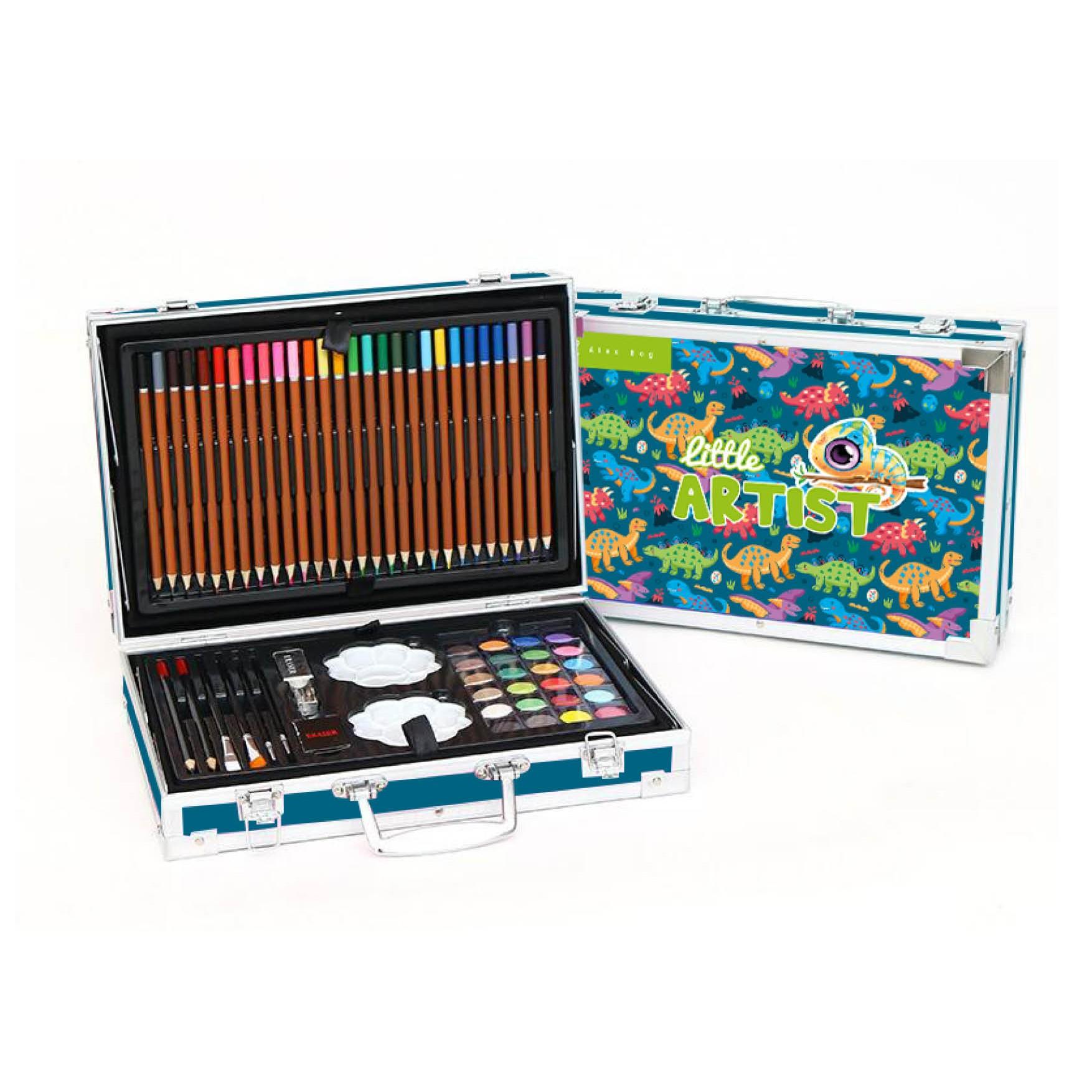 145pcs Kids Art Set Children Drawing Set Water Color Pen Crayon