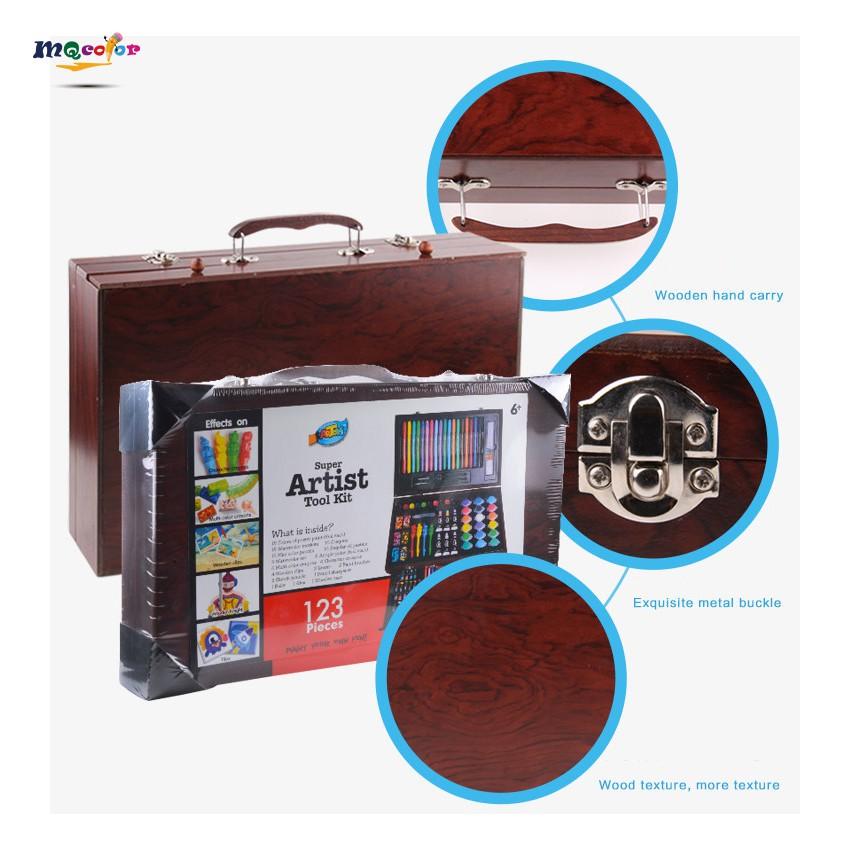 208 PCS Art Drawing Set for Kids Adults Set with Double Sided Trifold Easel  Box, Oil Pastels, Crayons, Colored Pencils, Paint Brush, Watercolor - China  Painting Art Set, Drawing Art Set