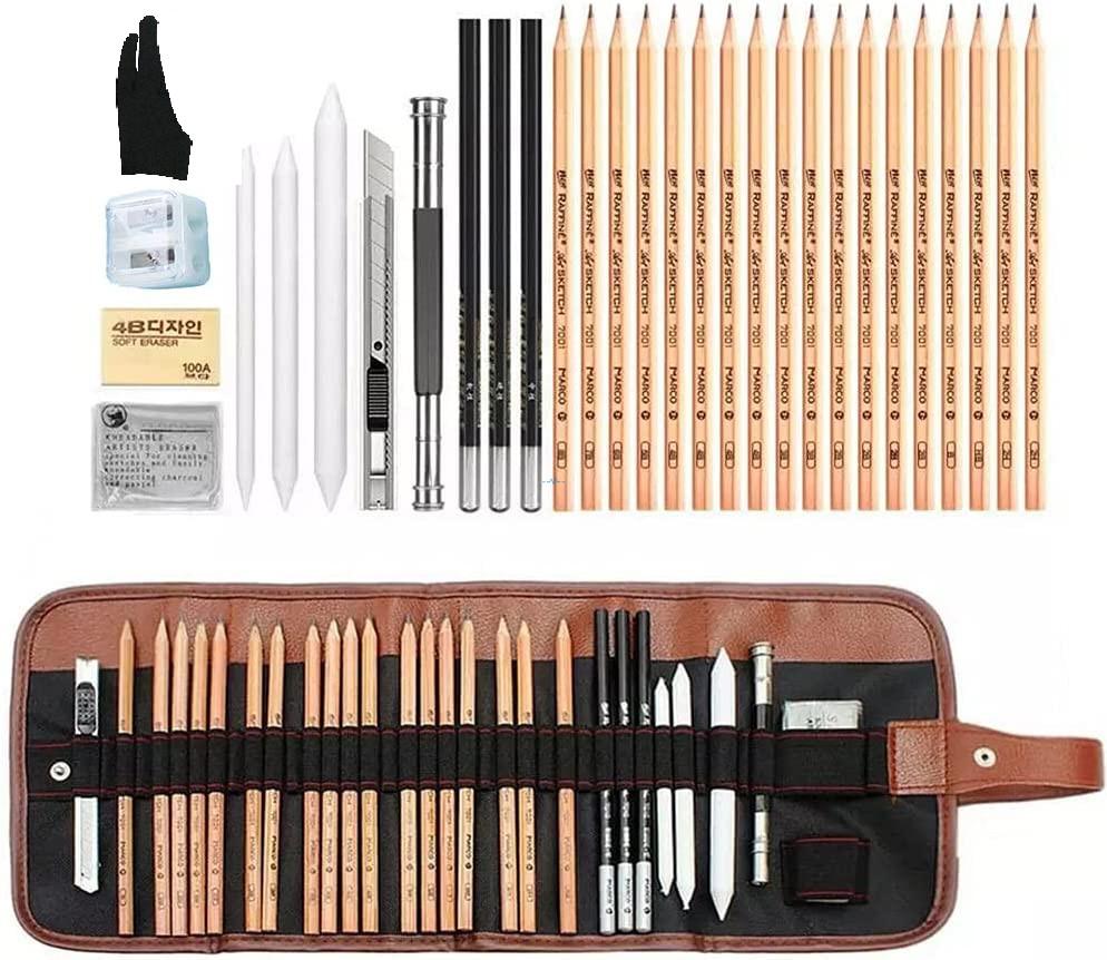 Marco 30pieces professional sketching pencil set