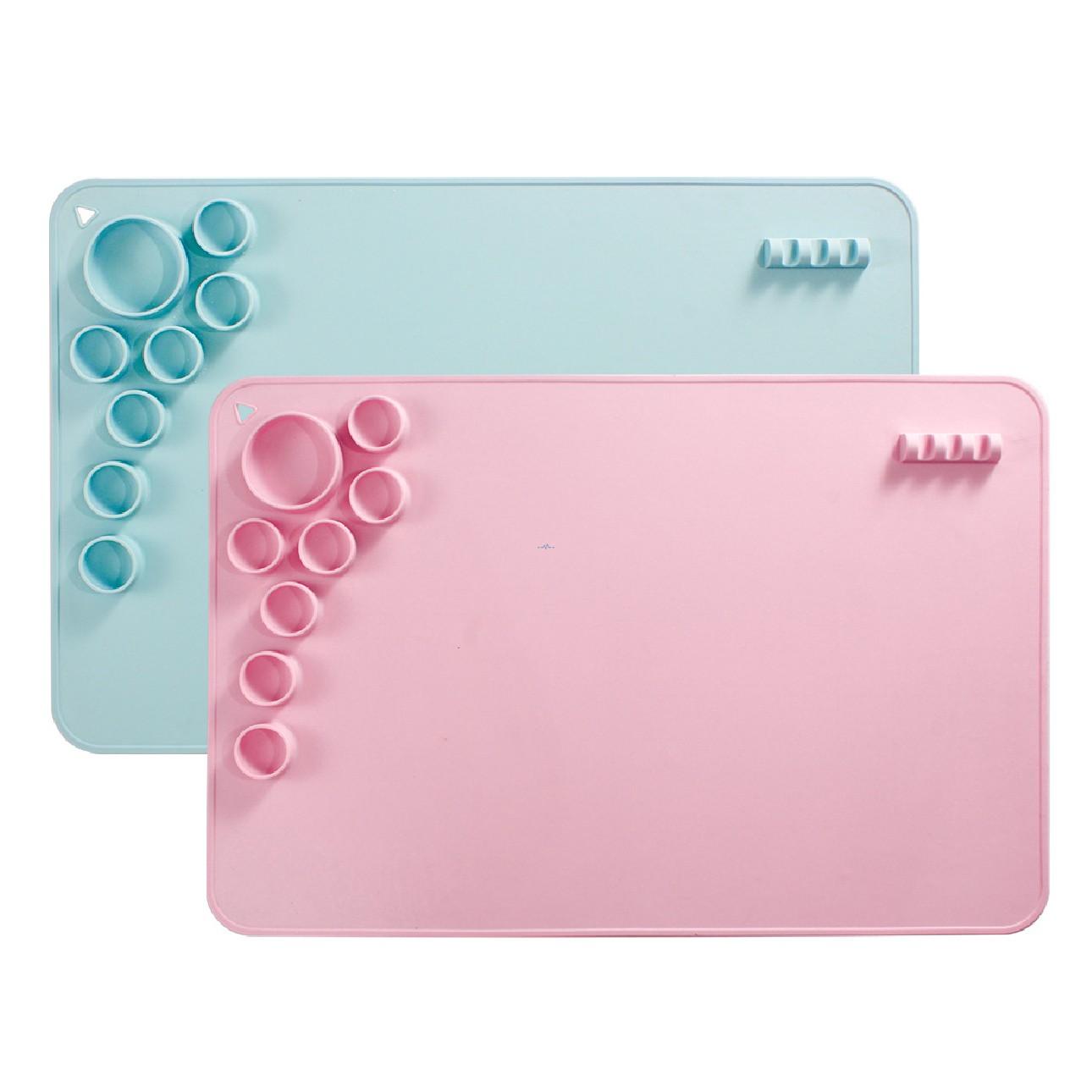 Multi-functional and easy to clean Silicone material drawing pad Silicone painting pad for Kids
