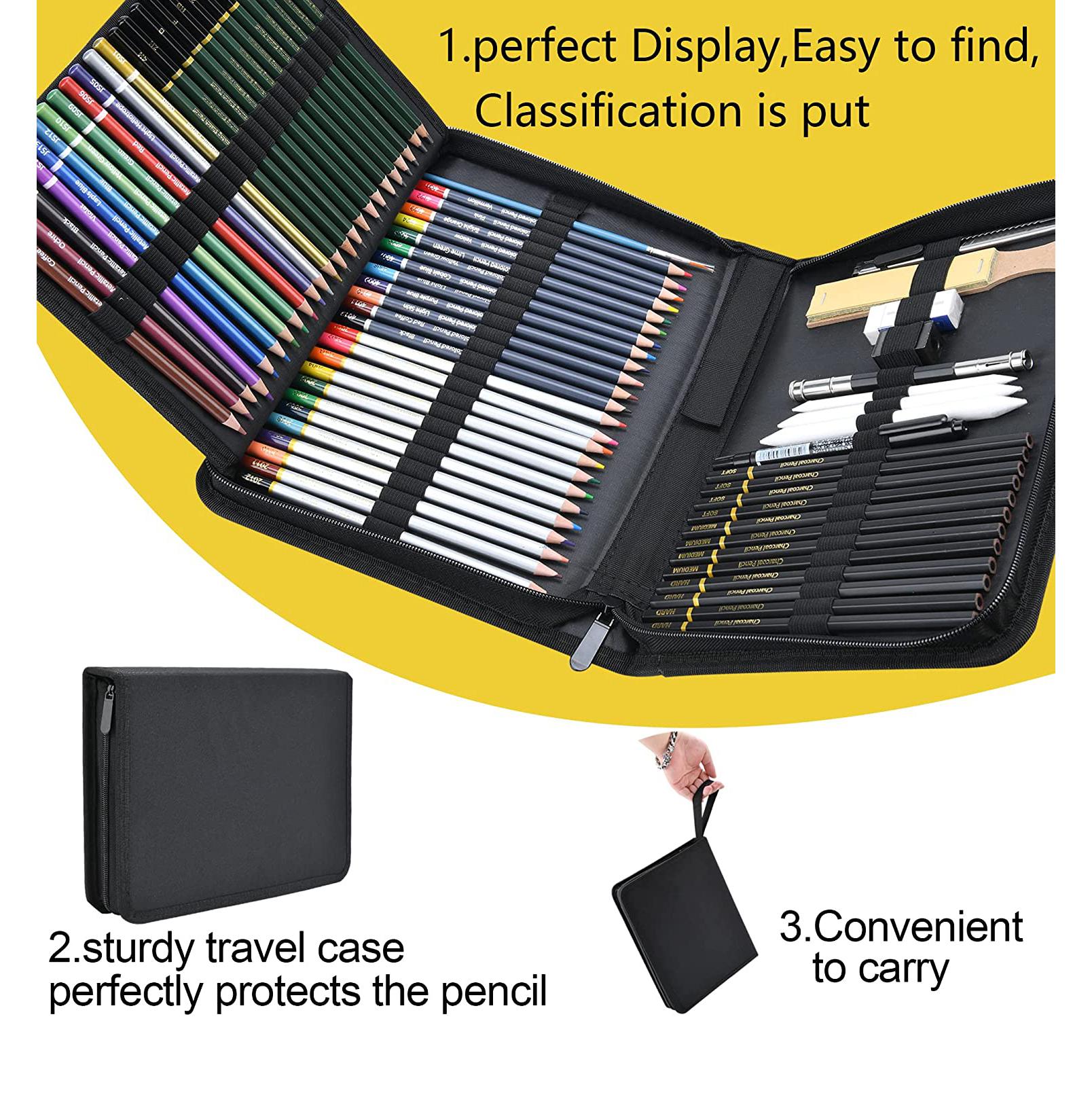 Architect Using Oil-Based Pencils for Technical Drafting