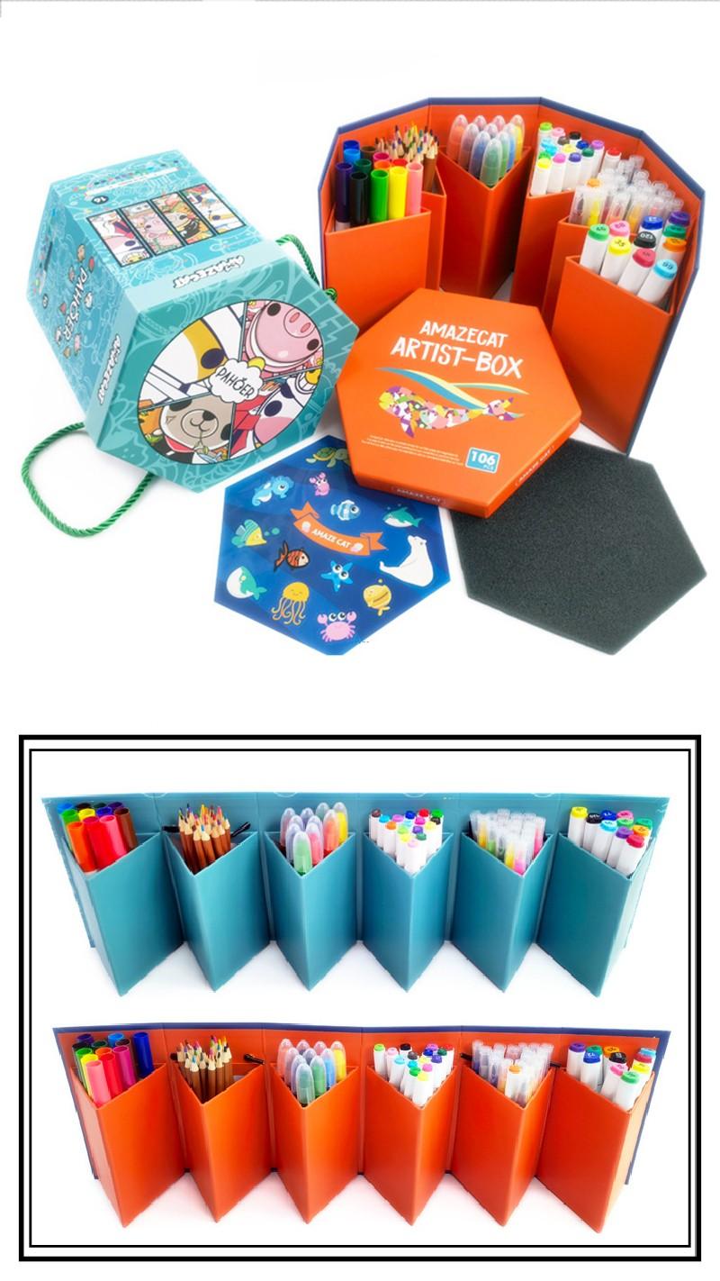 AP Seal non-toxic certification label on art set packaging