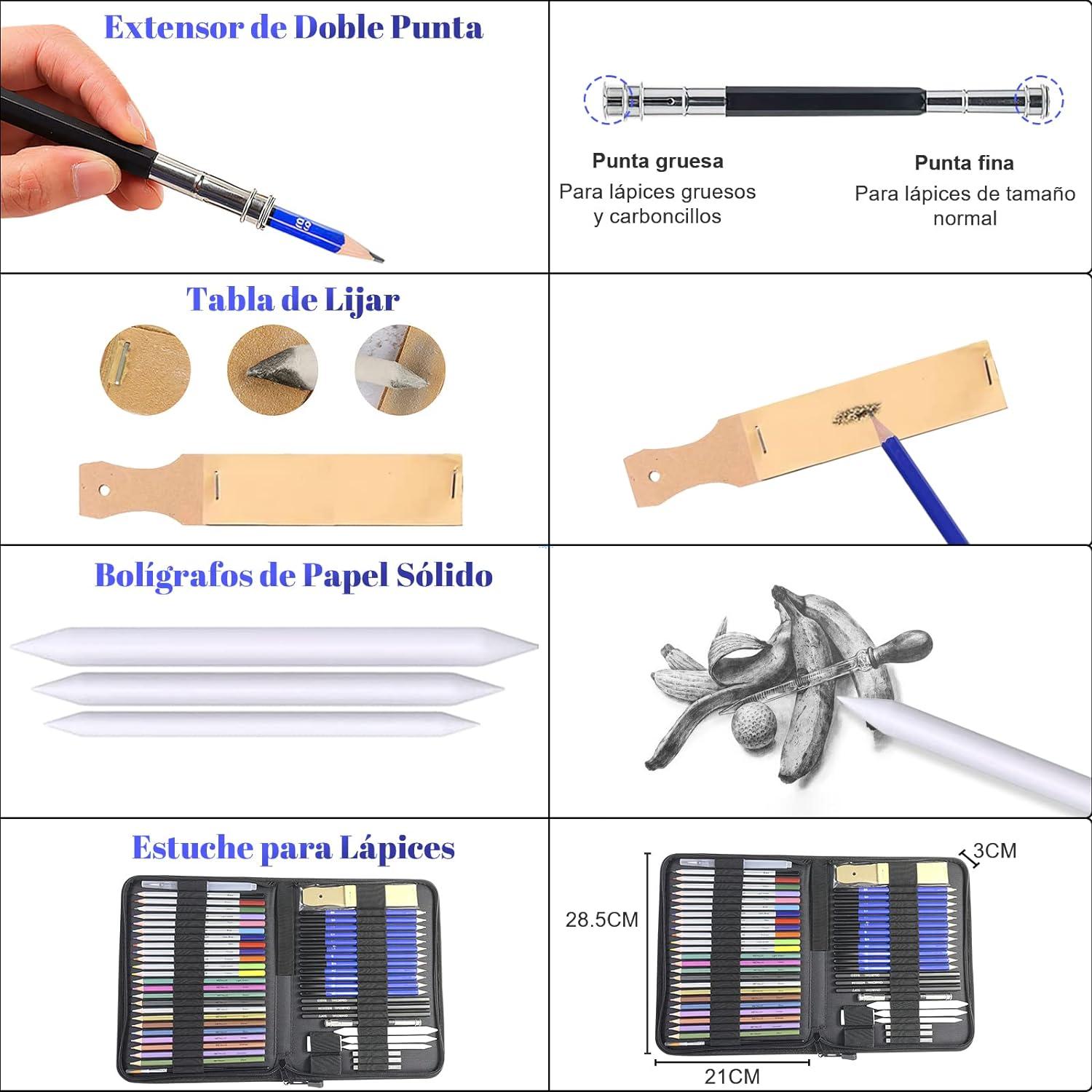 MIL-STD certified drafting kit with pencils and technical tools