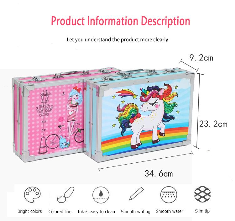 Open aluminum case showing double-layer storage compartments