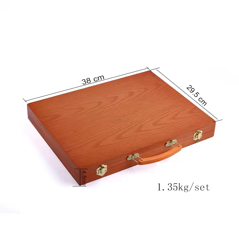 Detailed list of 4-size drill pens, liquid glue, and metal binding tool